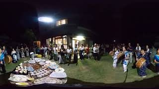 The 360-degree VR the August Dance at Kasari-cho , Sani Village